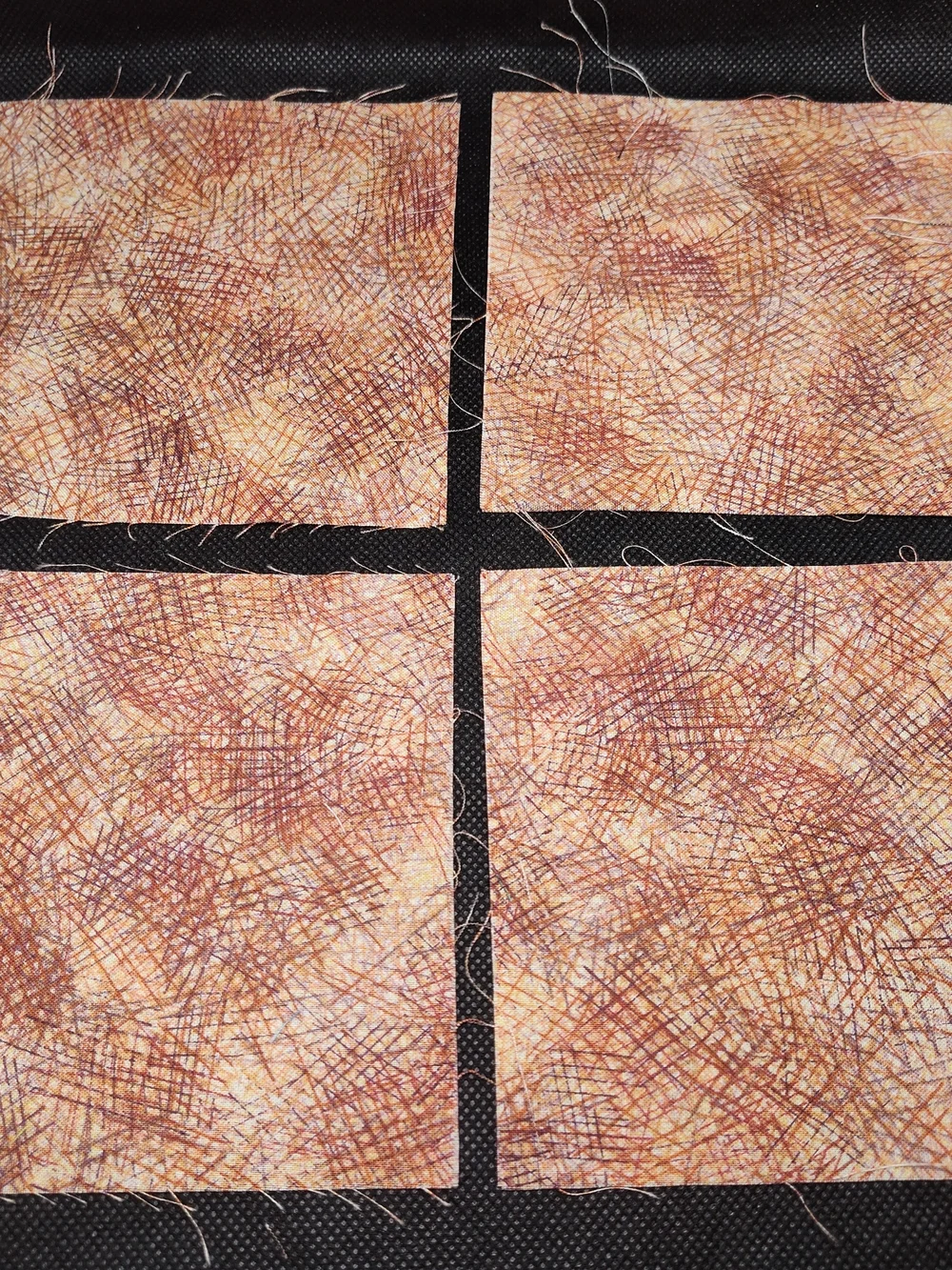 4 4.50 INCH Cotton Fabric SQUARES